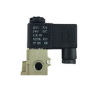 AC220V 5/2 Way Pilot Operated Dc Valve Normal Closed Type Brass Body Material
